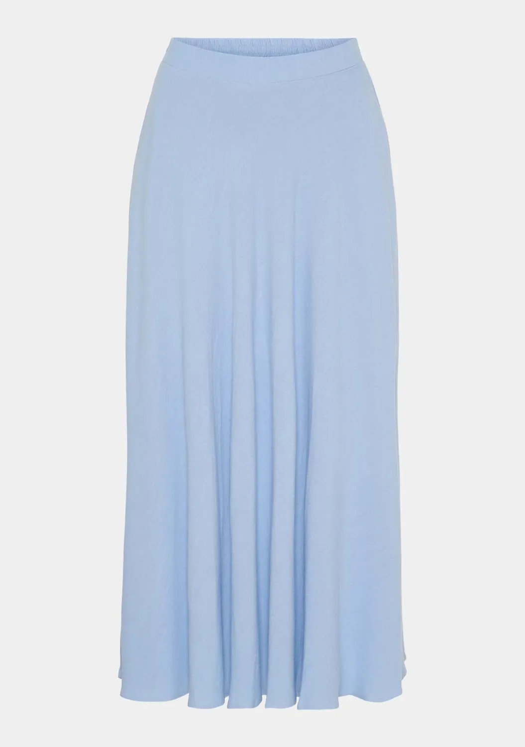 Pearl maxi skirt light blue