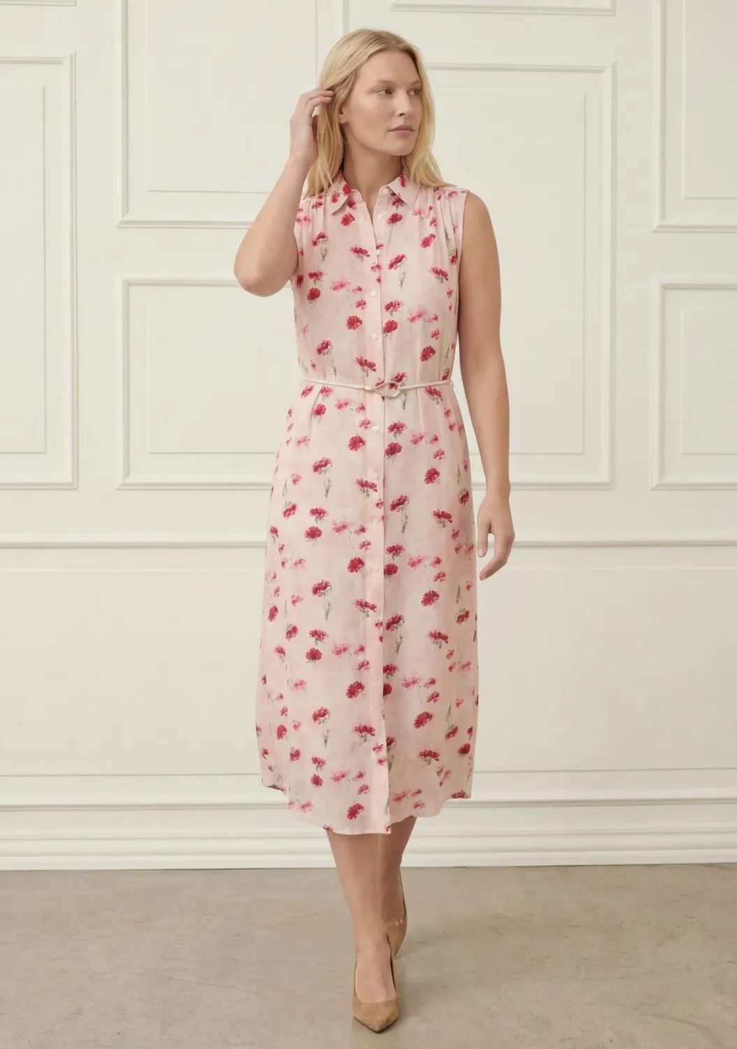 Manny dress pink floral