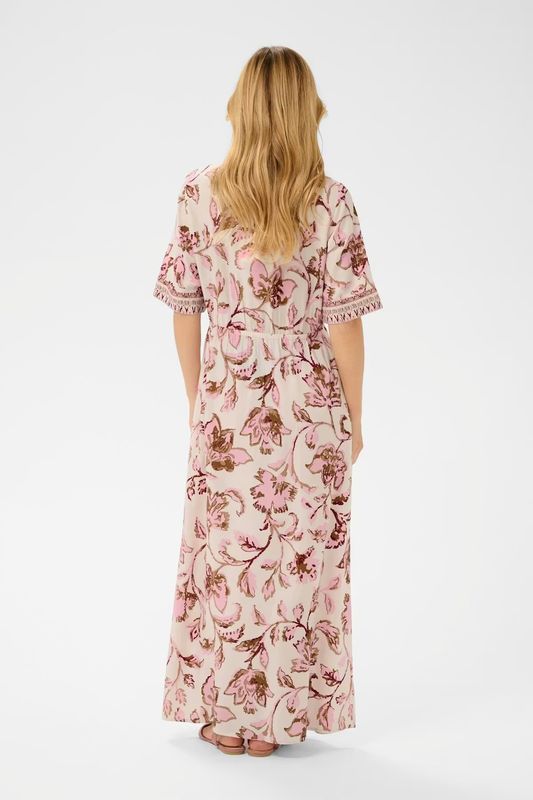 Tiah maxi dress pink floral