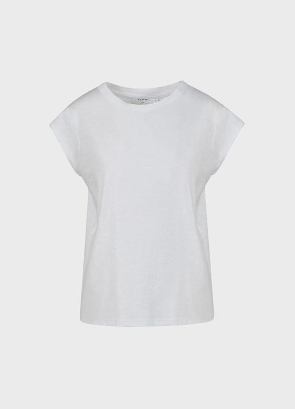 Metallic t-shirt white