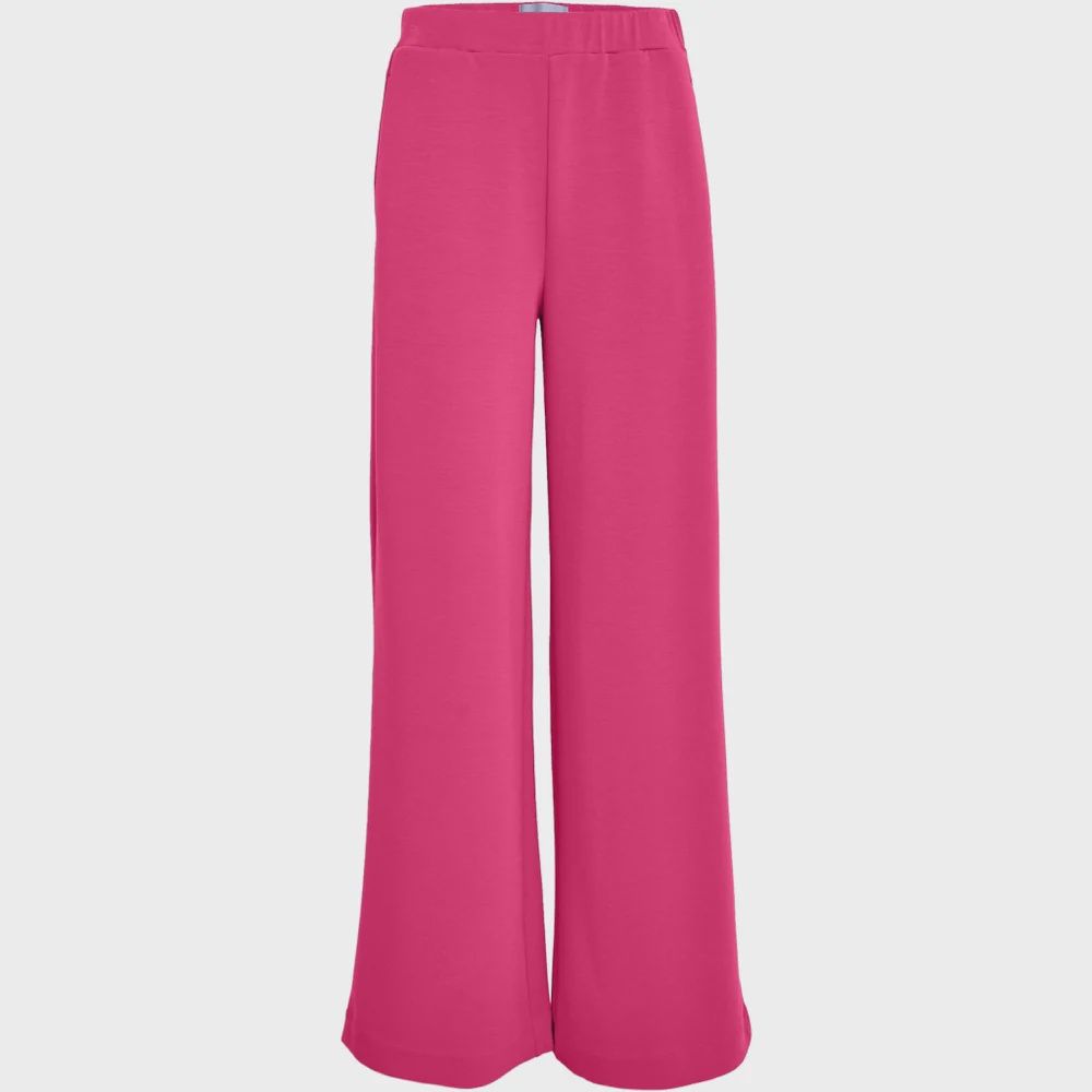 Minnie wide leg trousers hot pink
