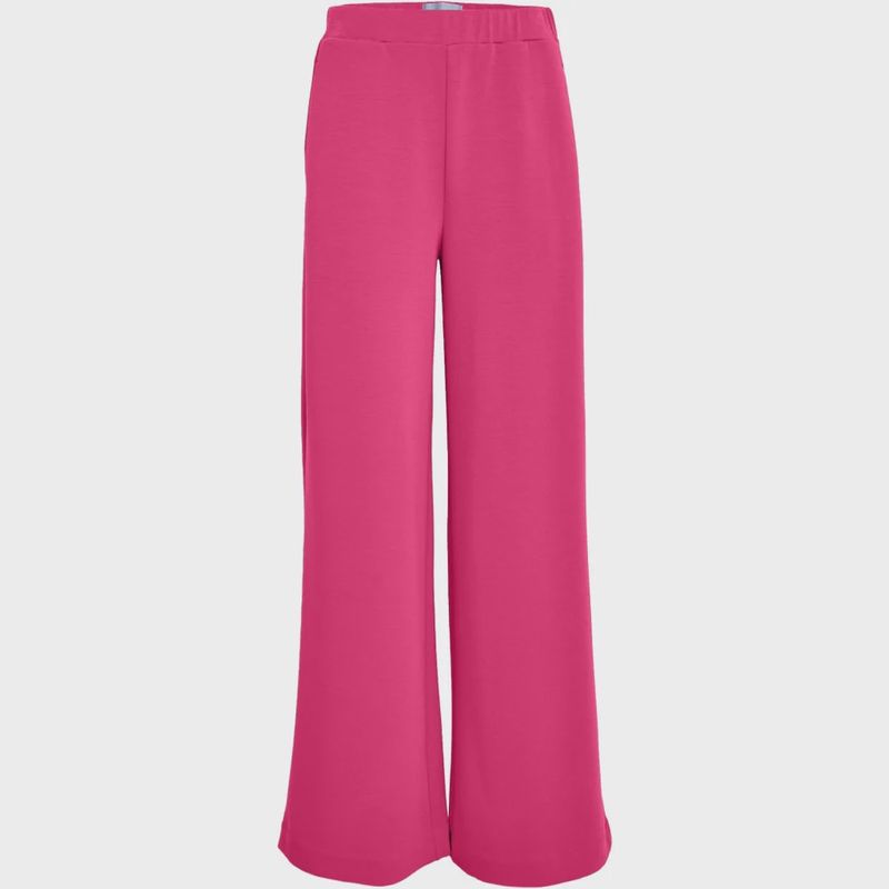 Minnie wide leg trousers hot pink