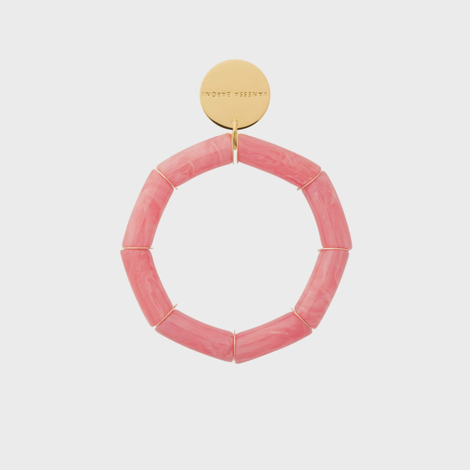Flex bracelet watermelon red marble mix