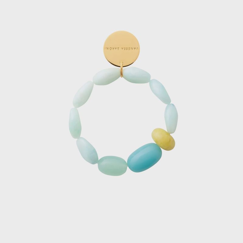 Unique flex bracelet blue mix
