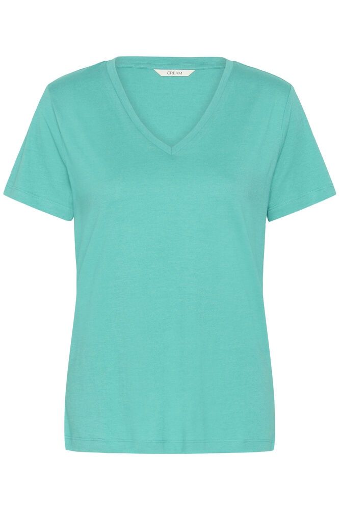 Naia v-neck t-shirt turquoise