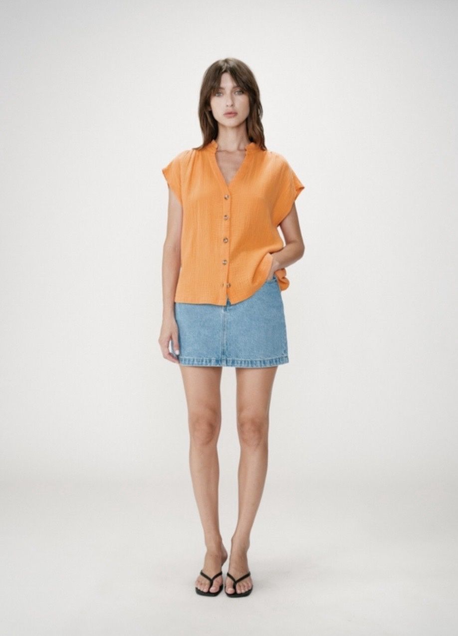 Wesra blouse orange