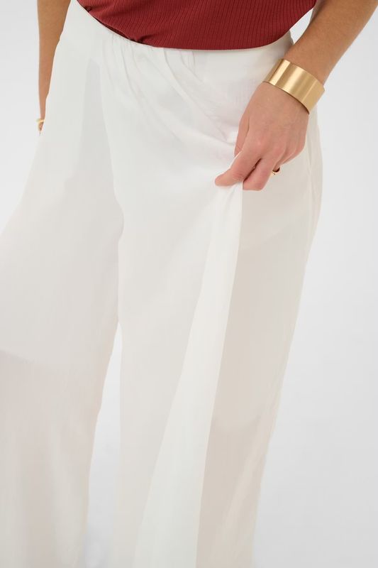Ronja trousers off white