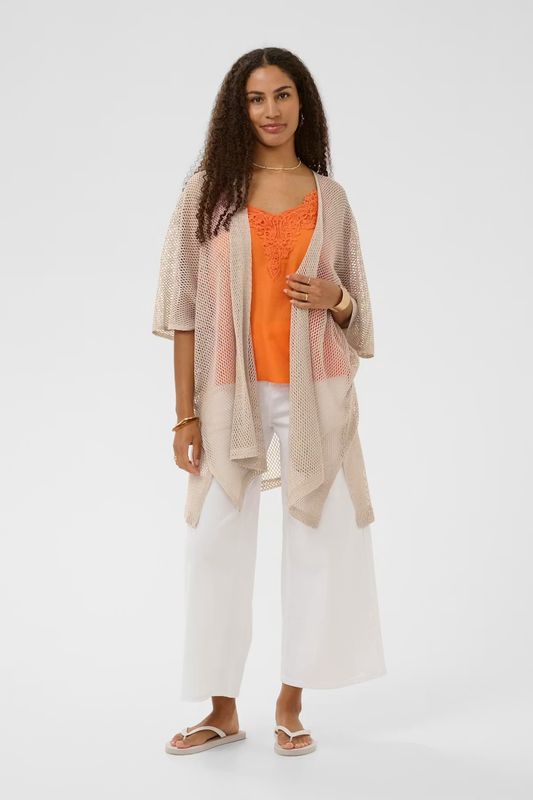Gert knit cardigan beige