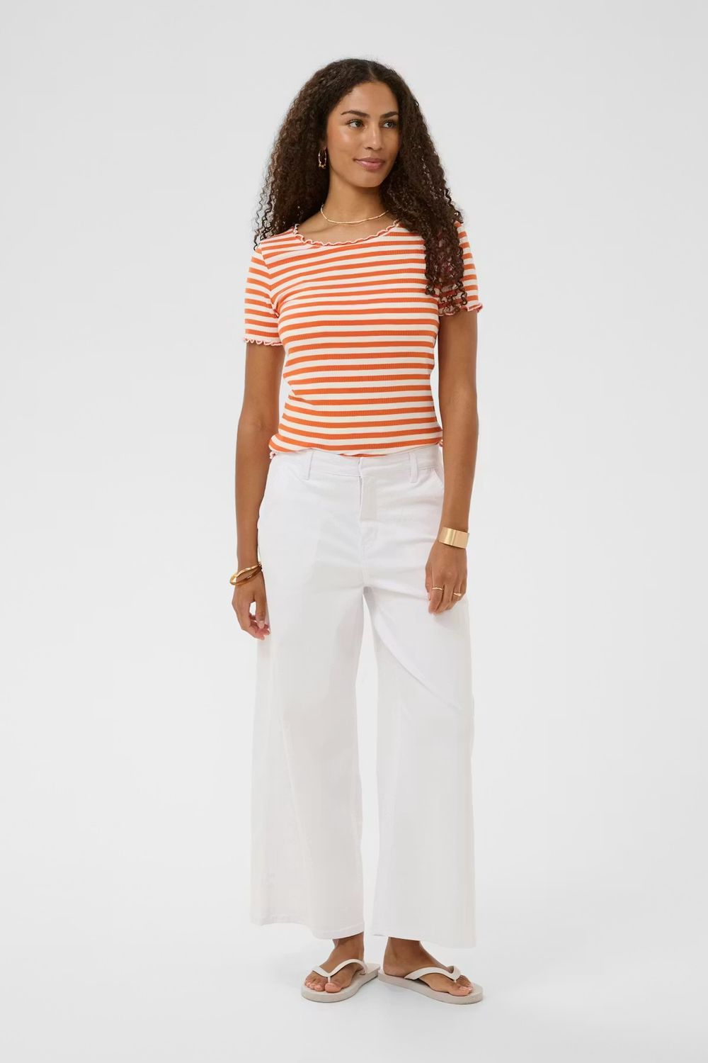 Visti culotte jean off white