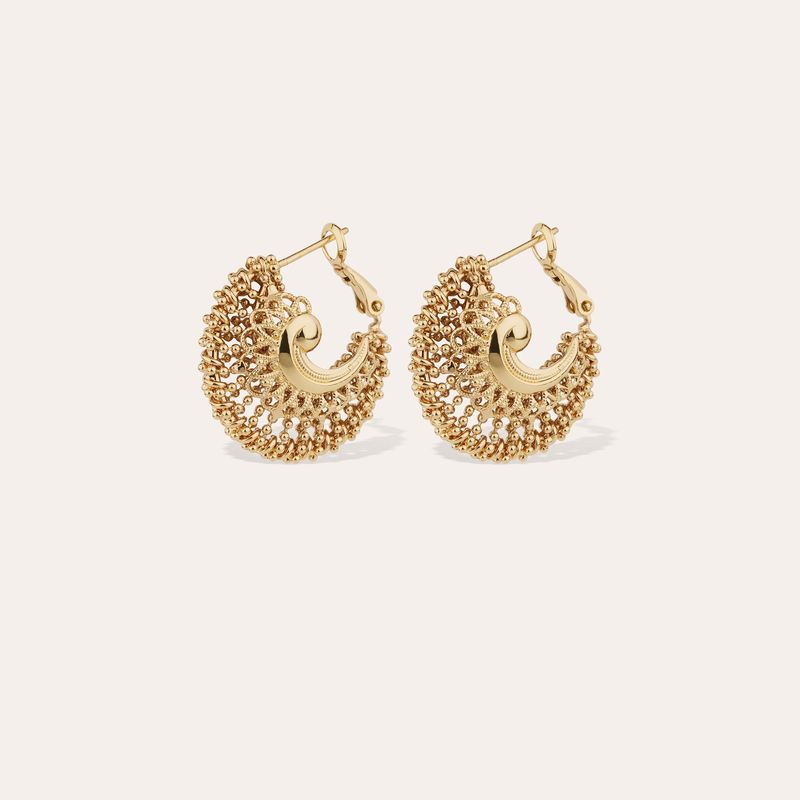 Izzia earrings gold