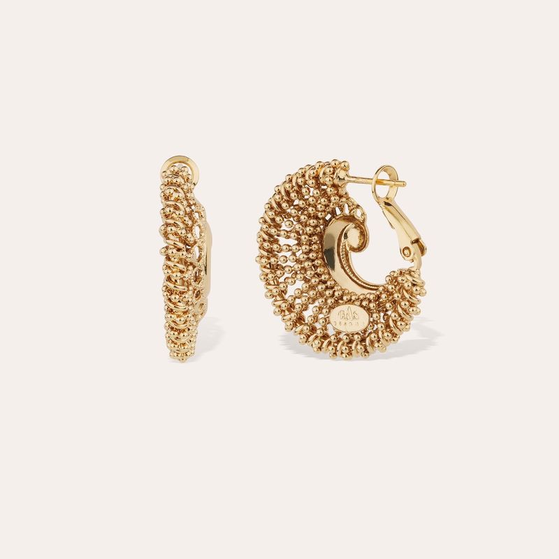 Izzia earrings gold