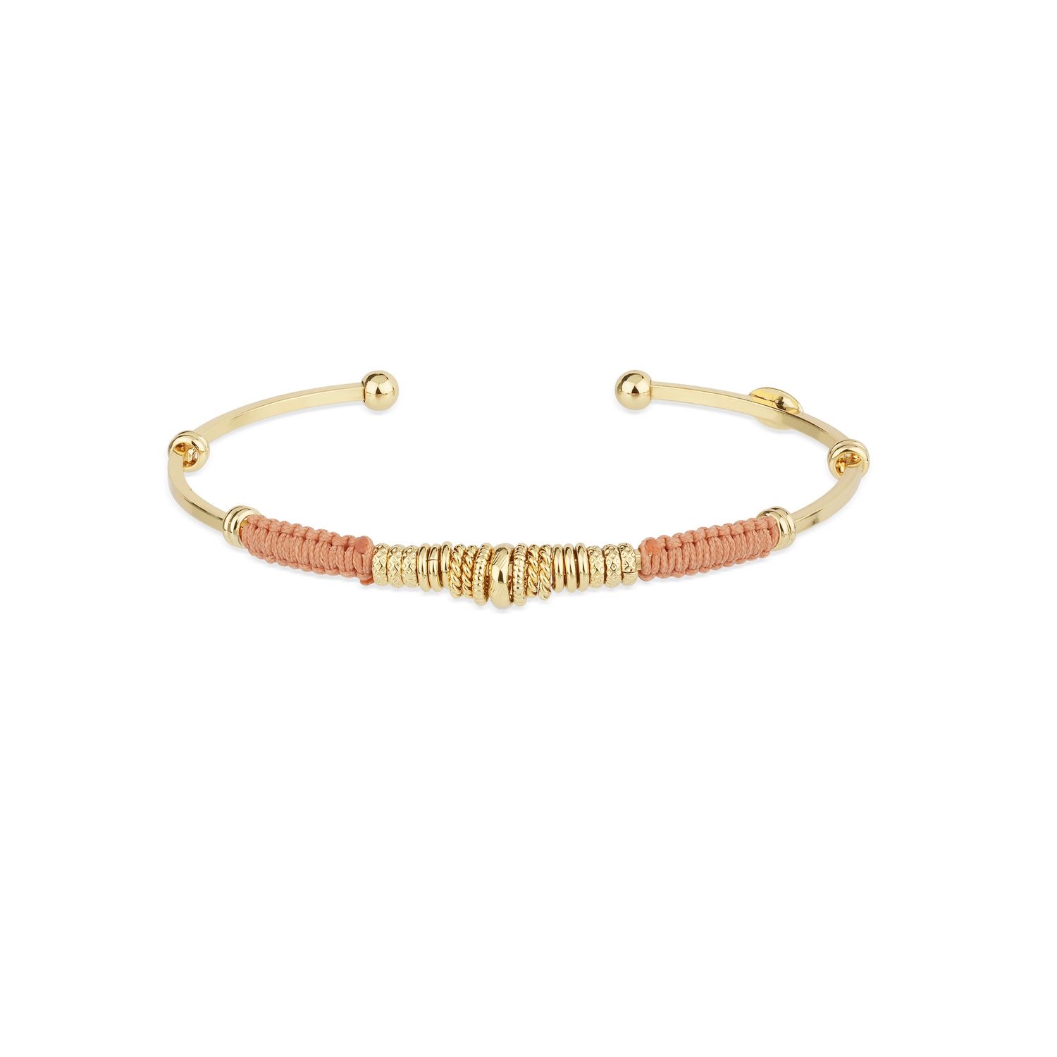 Zizanie bracelet gold orange