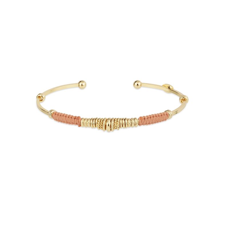 Zizanie bracelet gold orange
