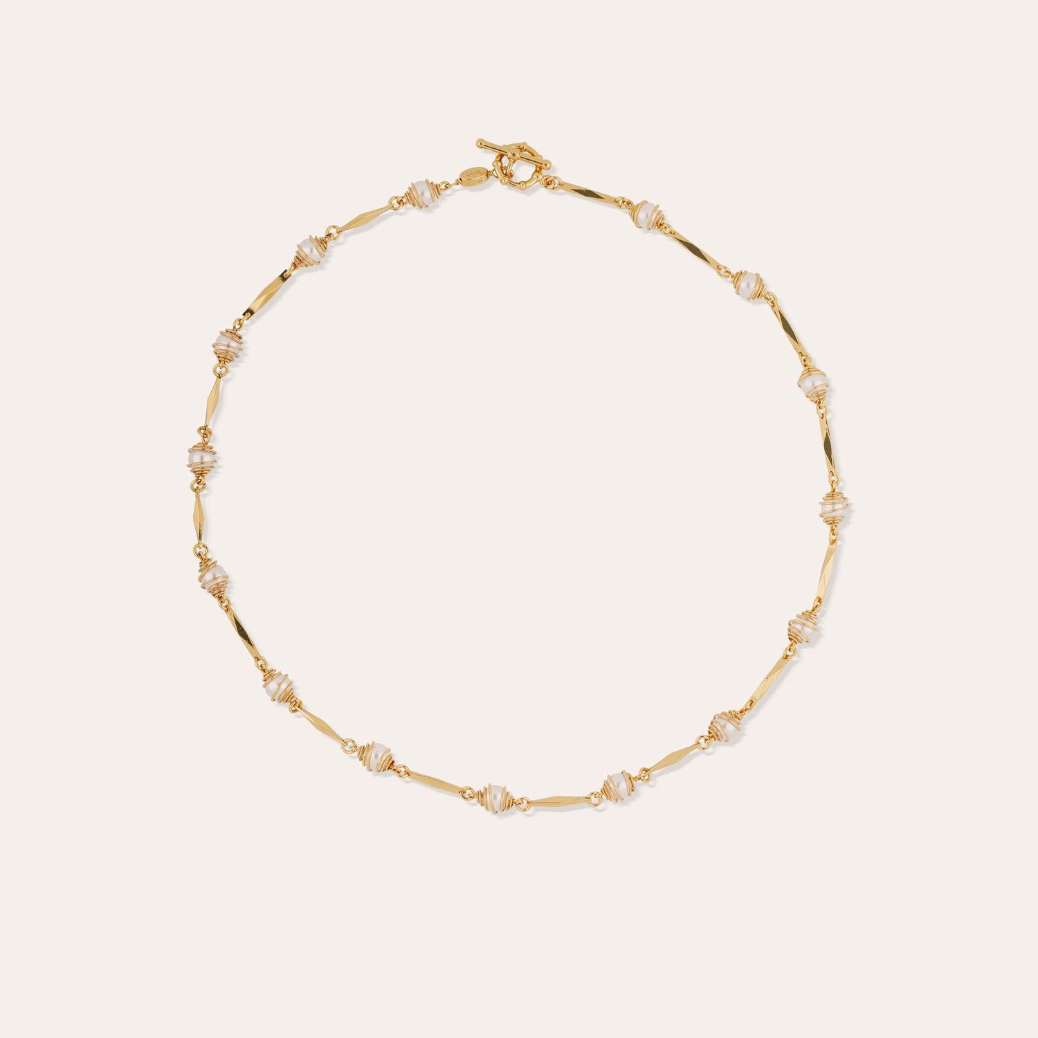 Perla necklace gold