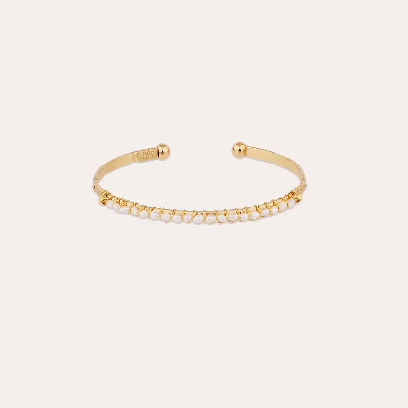 Lyre bracelet gold