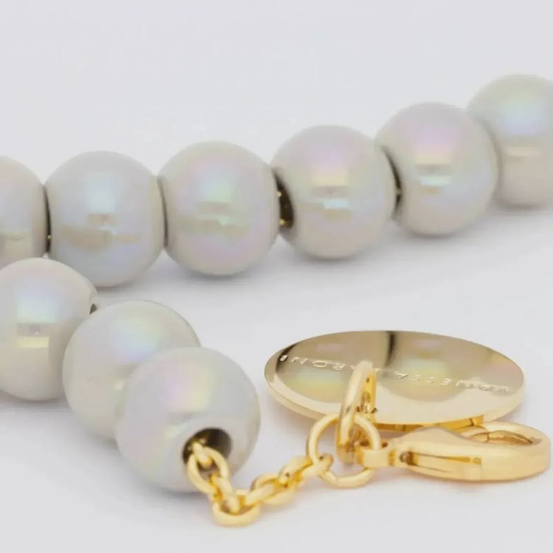 Mini beads bracelet iridescent solid