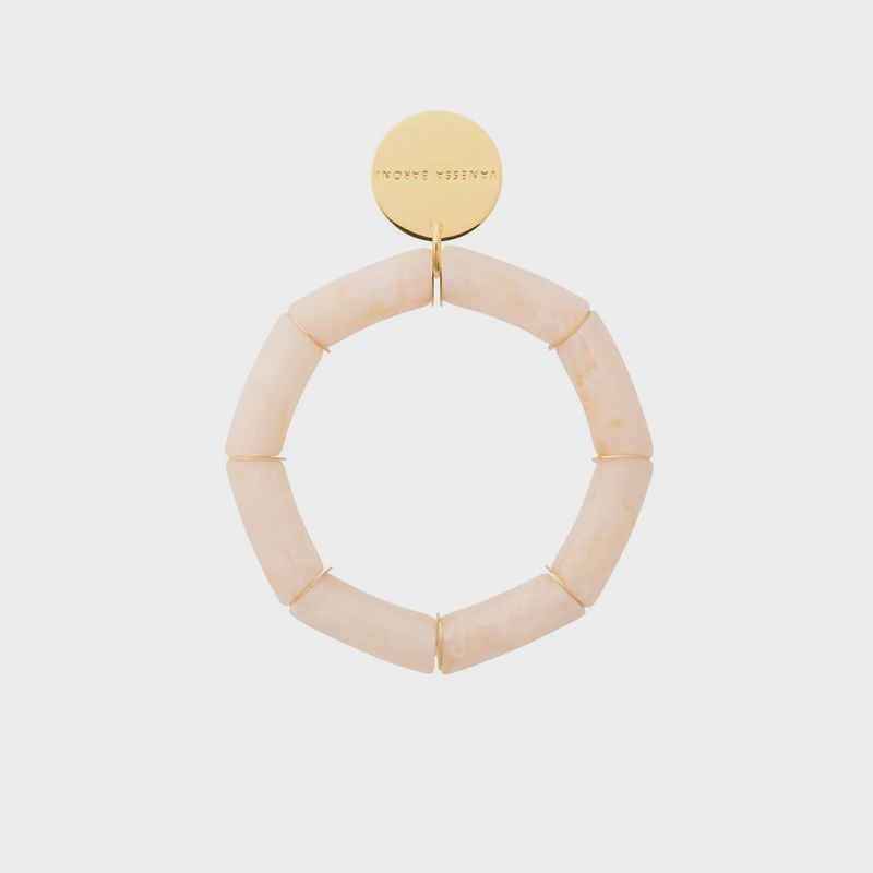 Flex bracelet latte marble cream