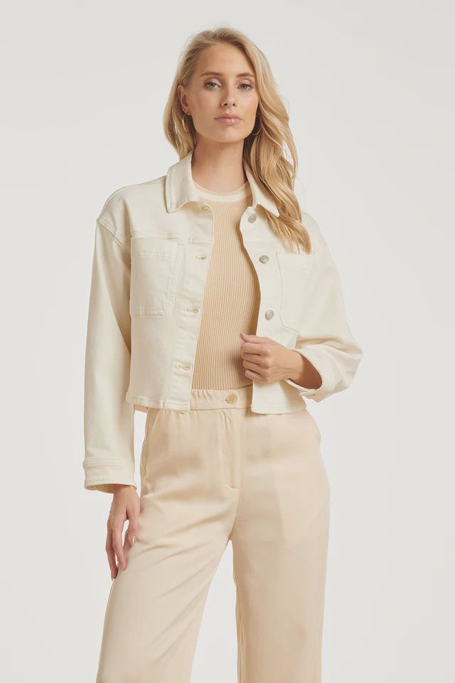 Denim jacket cream