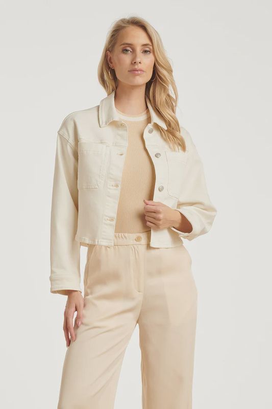 Denim jacket cream