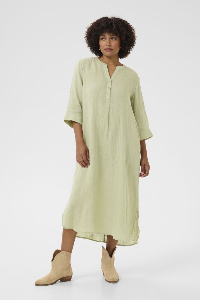 Bellis kaftan dress sage green