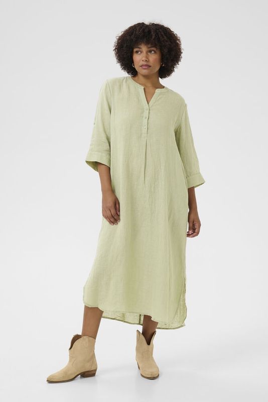 Bellis kaftan dress sage green