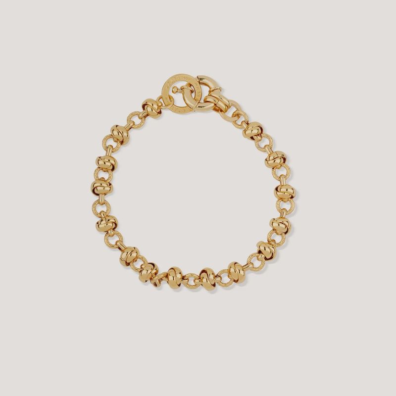 Atik gold chain bracelet