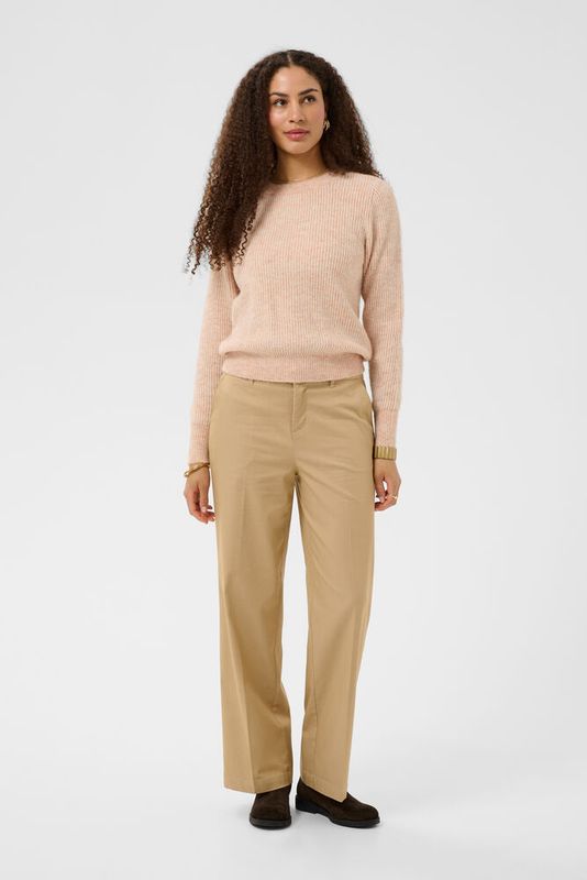 Sienna knitted jumper blush peach