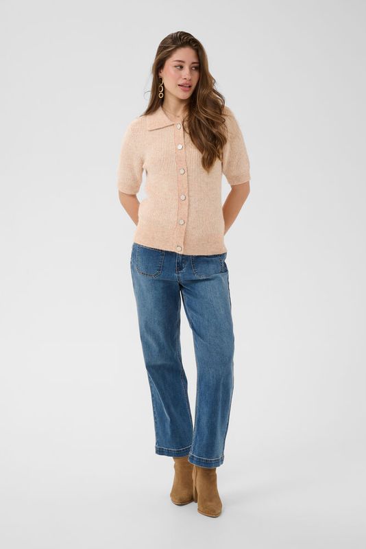 Sienna cardigan blush peach