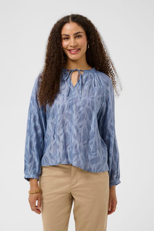 Loui Blouse denim blue