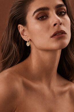 DK Blost earrings golden