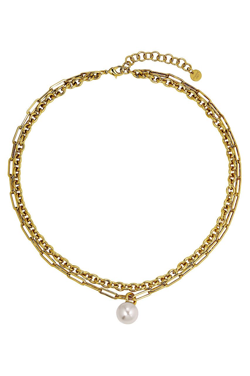 DK Aurelia pearl and gold necklace