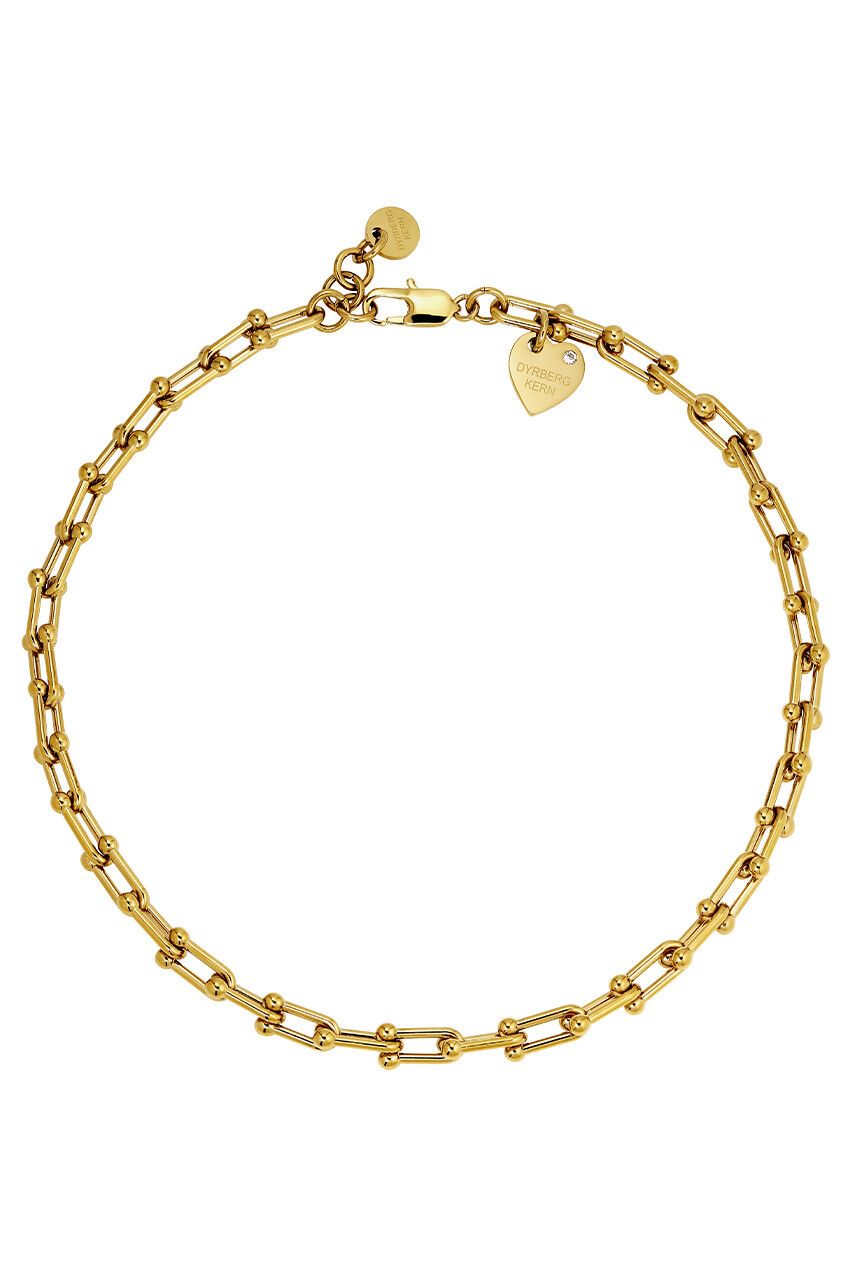 DK Course gold chain necklace