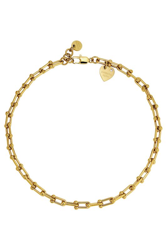 DK Course gold chain necklace