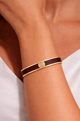 DK Pennika gold bracelet chocolate brown