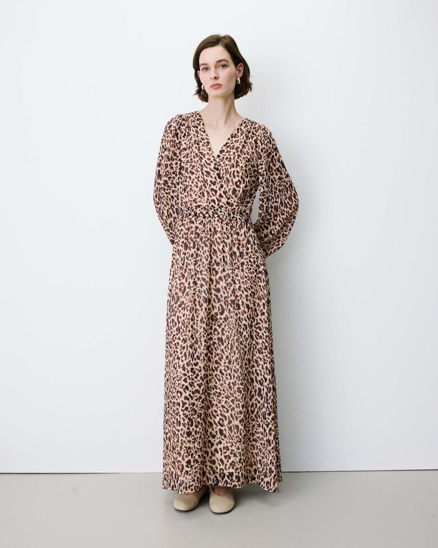 Alice leopard print dress