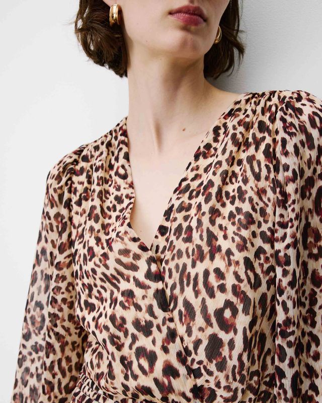 Alice leopard print dress