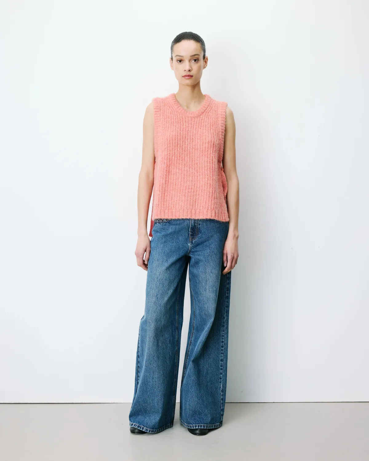 Argan tank top peach