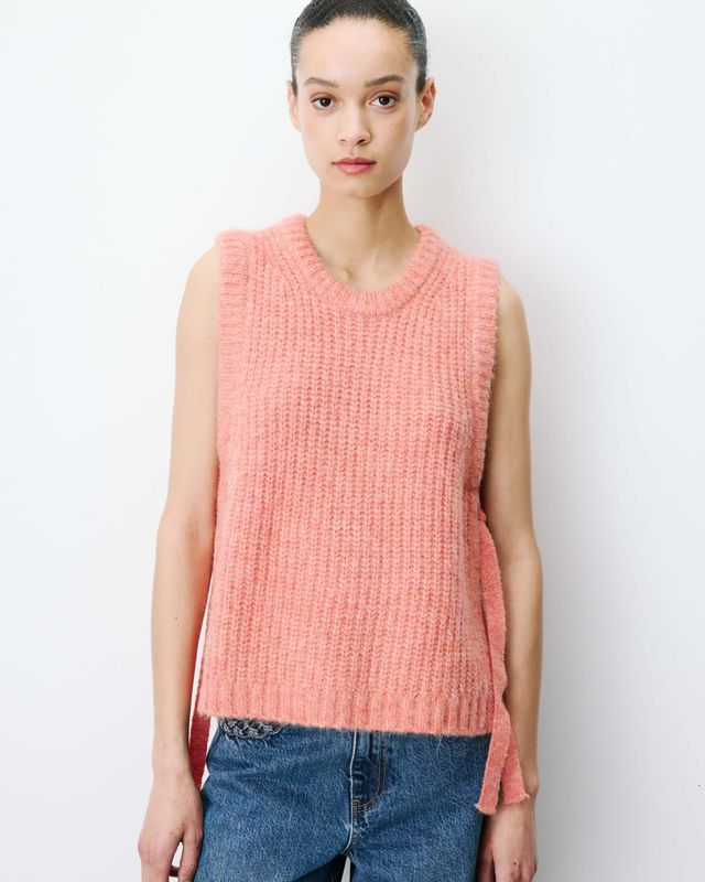 Argan tank top peach