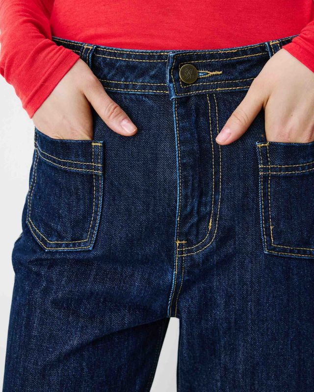 Jacob high-rise jeans dark blue