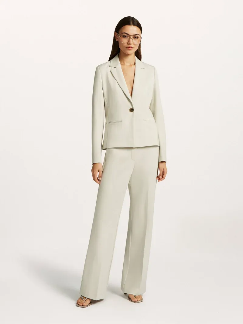 Hope jersey trousers cream
