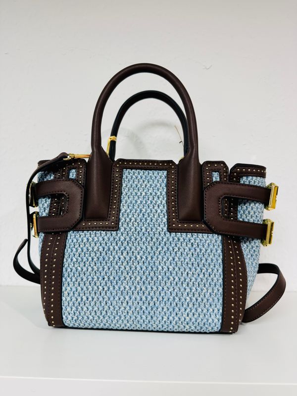 Amelie small tote bag sky blue