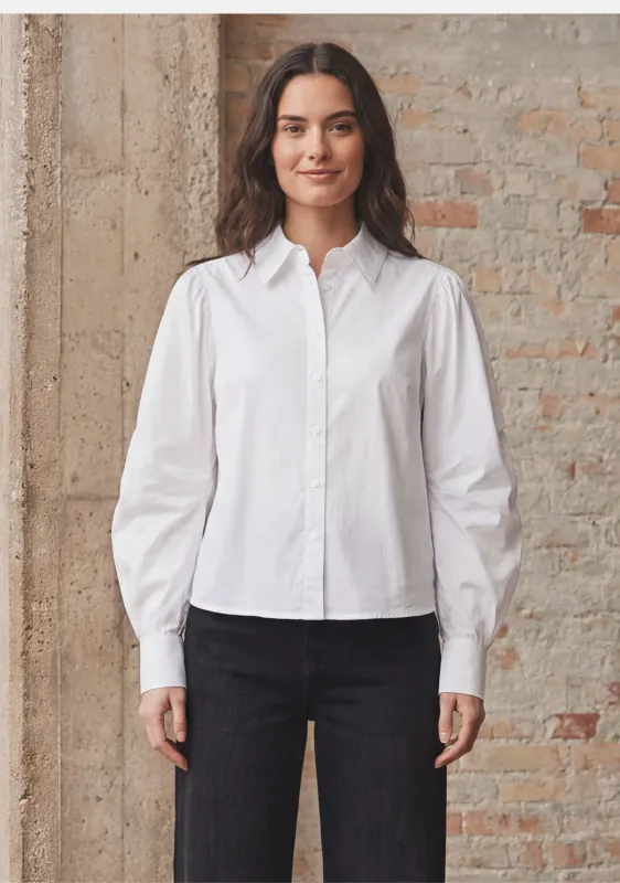 Sigga sleeve shirt white