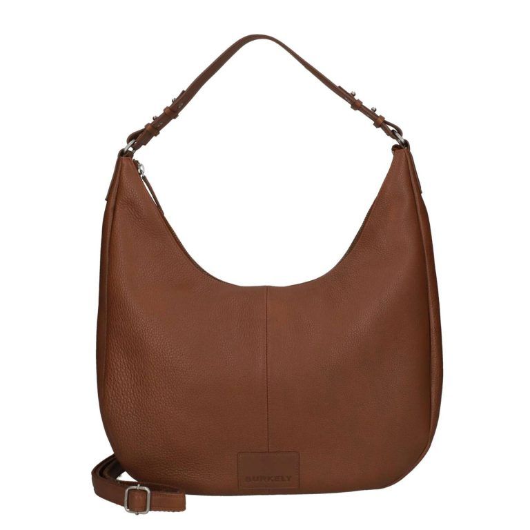 Soft skylar hobo round bag chestnut brown