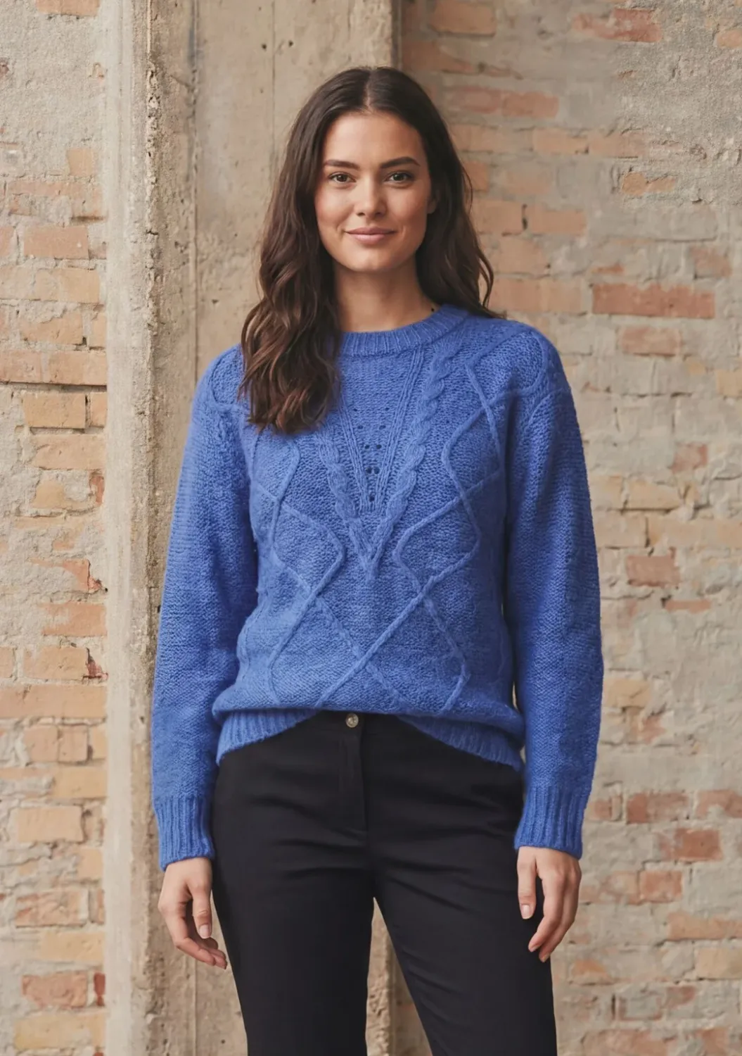 Anna new jumper blue