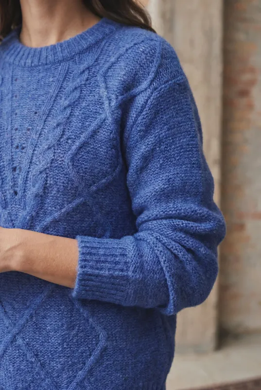 Anna new jumper blue
