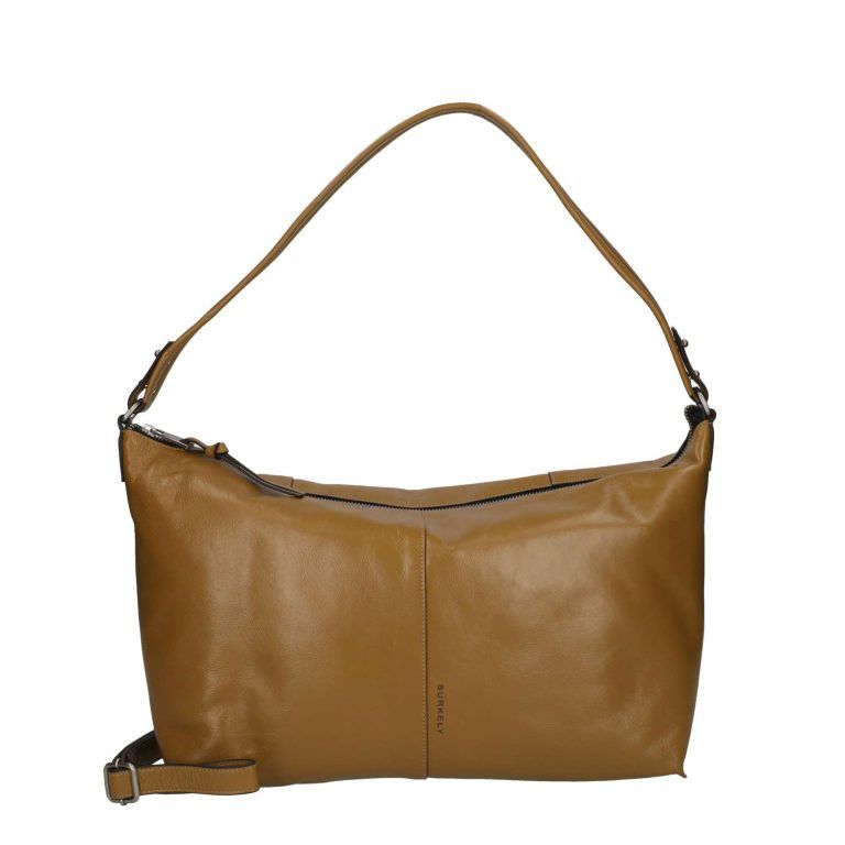 Myra wide hobo bag mustard brown
