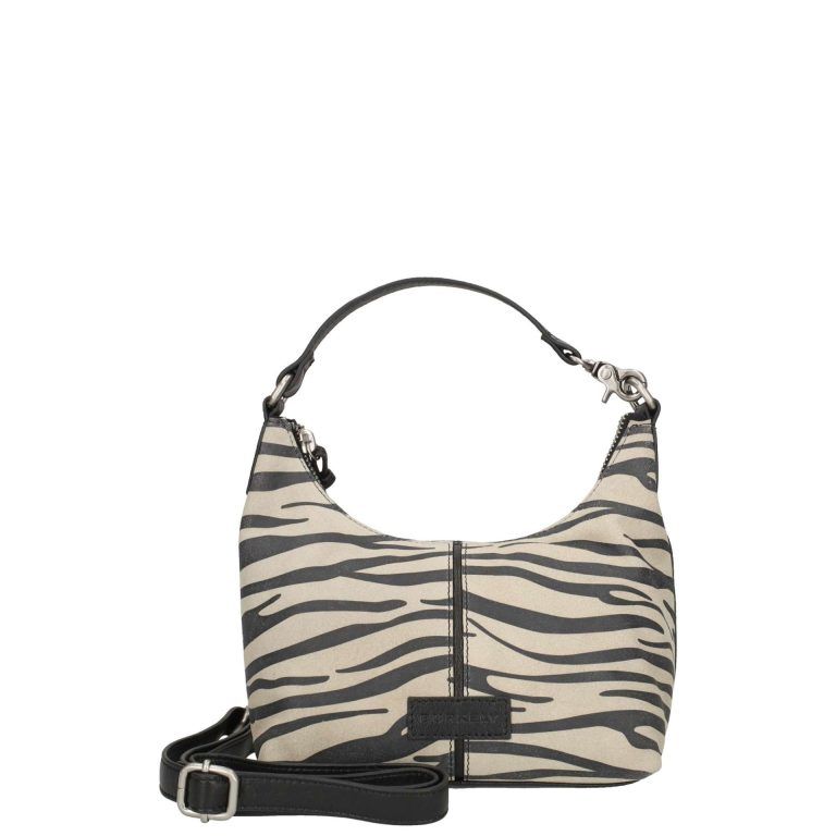 Animo 3 way crossbody bag zebra print
