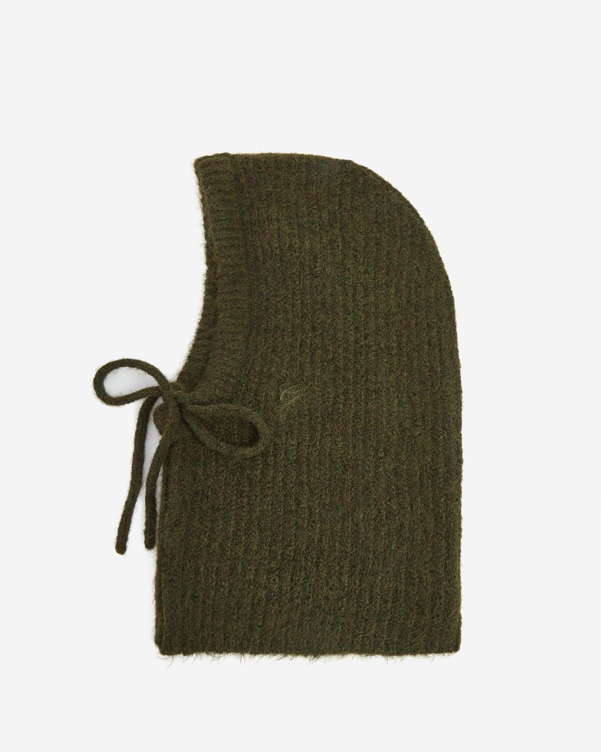 Samourai knitted snood khaki green