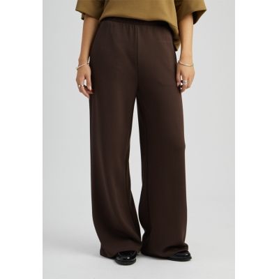 Minnie jersey trousers chocolate brown
