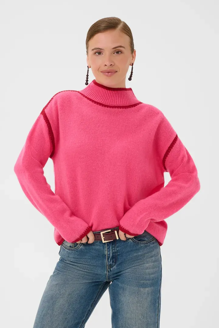 Jia katrina turtleneck pink